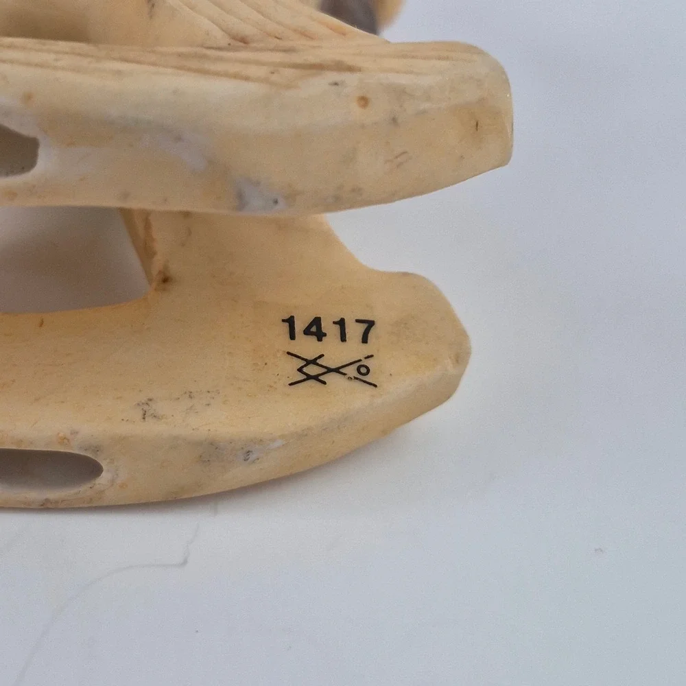 HOMCO Cowboy Boy on Rocking Horse Figurine 1417 Crossed Arrows Symbol